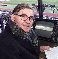 Funeral takes place of rugby commentator