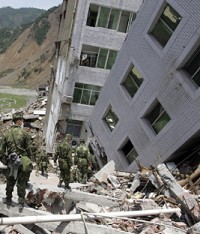 Hundreds killed after earthquake hits China