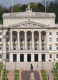 Stormont service is held for Polish President